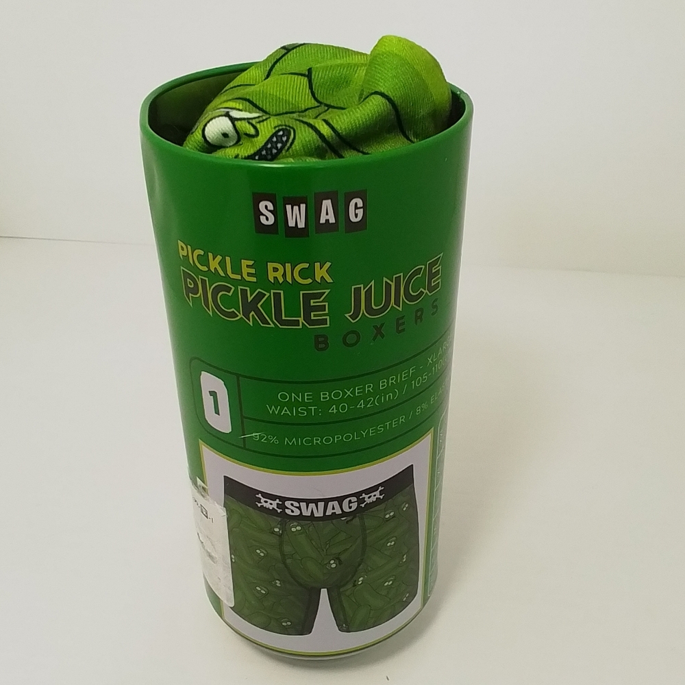 NEW Swag Pickle Rick Boxer Brieft Sz XL